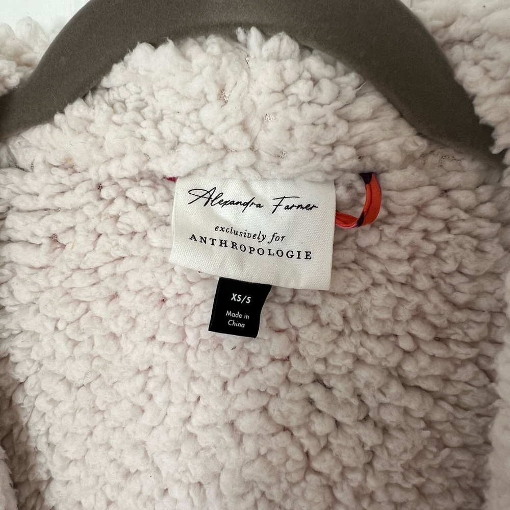 Anthropologie Sherpa bathrobe - Picture 3 of 4
